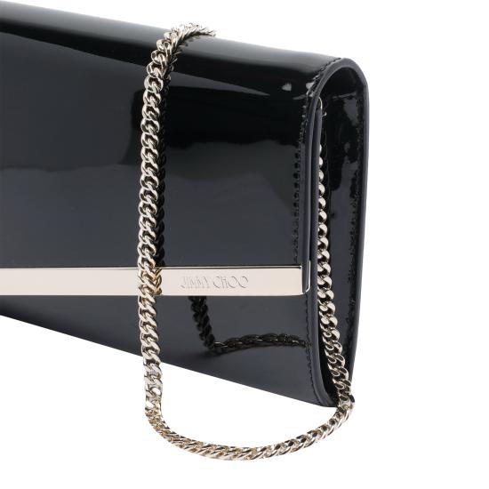 26FW 지미추 클러치/파우치 EMMIE PATBLACK LIGHT GOLD - JIMMY CHOO