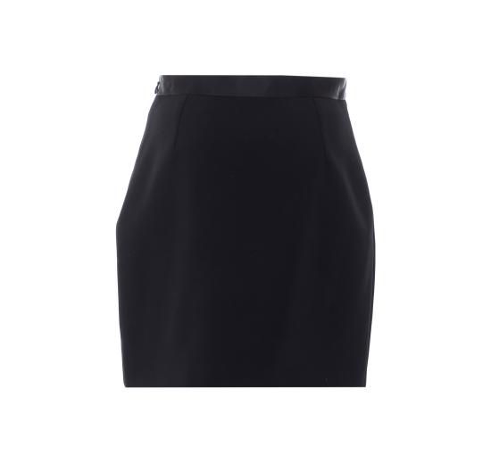 26FW 베르사체 미디 스커트 1025457 1A183051B000 Black - VERSACE