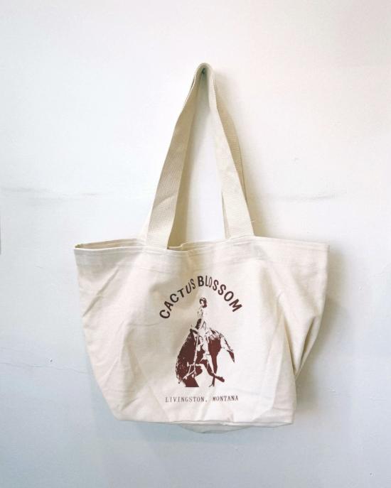  Cactus Blossom 토트백 선인장 꽃 카우걸 - OTHER BRANDS