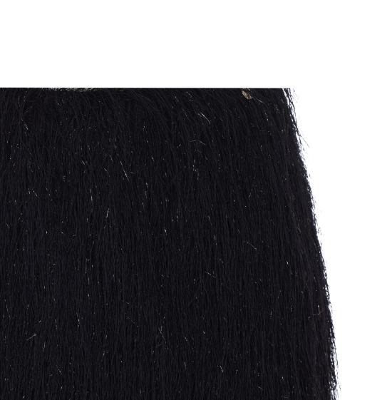 26FW 리우조 미디 스커트 CF6135J3996 22222 Black - LIU JO