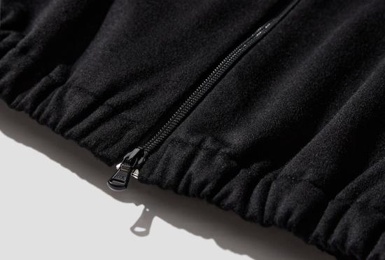 26FW 가브리엘라 콜 가먼츠 자켓 261번 헤비 울 지퍼 재킷 S14-261 블랙 - GABRIELA COLL GARMENTS