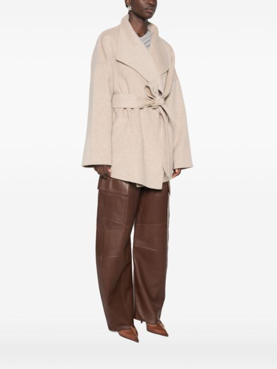 26FW 이자벨마랑 코트 MA0580FA D3D03I23SD Beige - ISABEL MARANT
