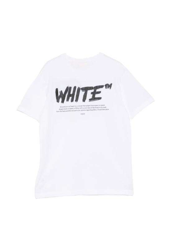 26FW [키즈] 오프화이트 티셔츠 44BAA002F26J002101 WHITE BIANCO - OFF WHITE