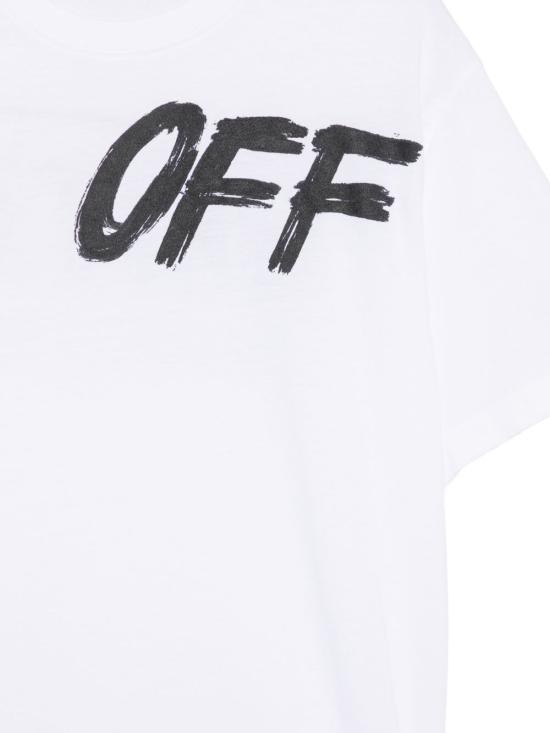 26FW [키즈] 오프화이트 티셔츠 44BAA002F26J002101 WHITE BIANCO - OFF WHITE