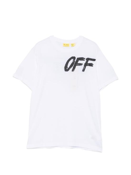 26FW [키즈] 오프화이트 티셔츠 44BAA002F26J002101 WHITE BIANCO