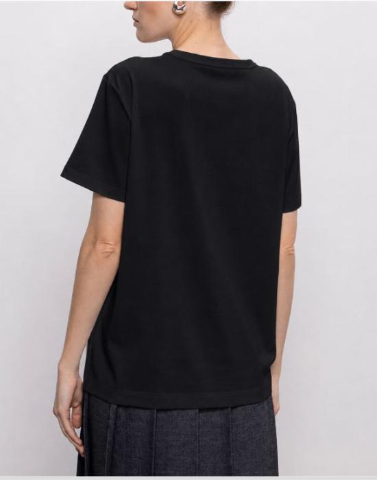 26FW 파비아나 필리피 반팔 티셔츠 JED216F133 L796825 Nero - FABIANA FILIPPI