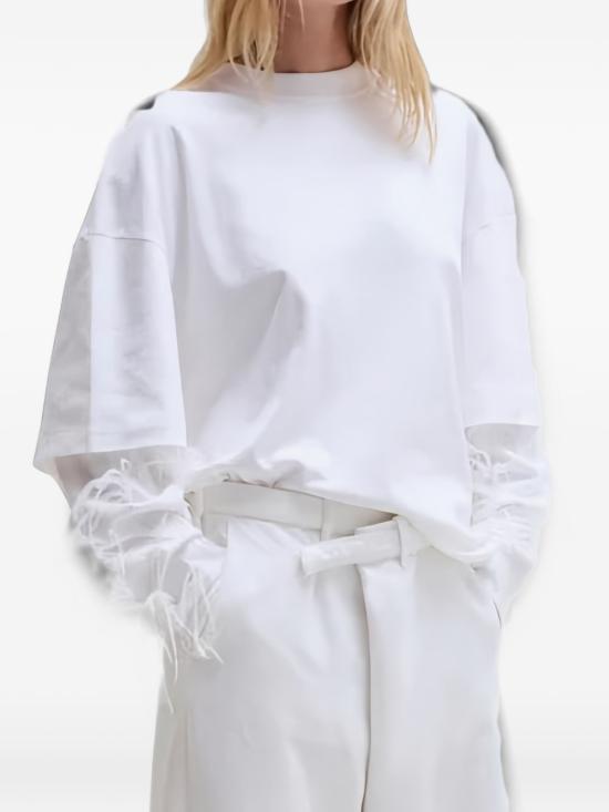26FW 다크파크 스웨터 WJE15F JER010001 White - DARKPARK