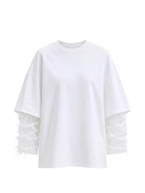 26FW 다크파크 스웨터 WJE15F JER010001 White - DARKPARK