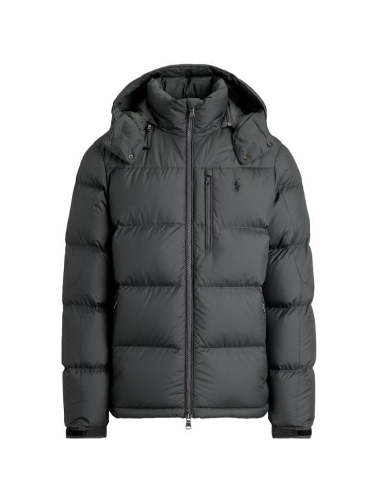 26FW 폴로 랄프로렌 고햄 다운 자켓 710968278 503 GRIGIO