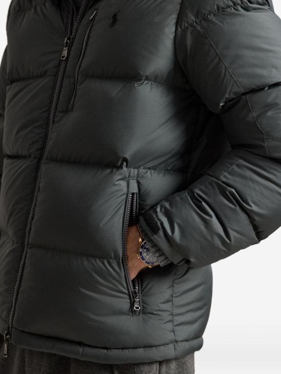 26FW 폴로 랄프로렌 고햄 다운 자켓 710968278 503 GRIGIO - POLO RALPH LAUREN