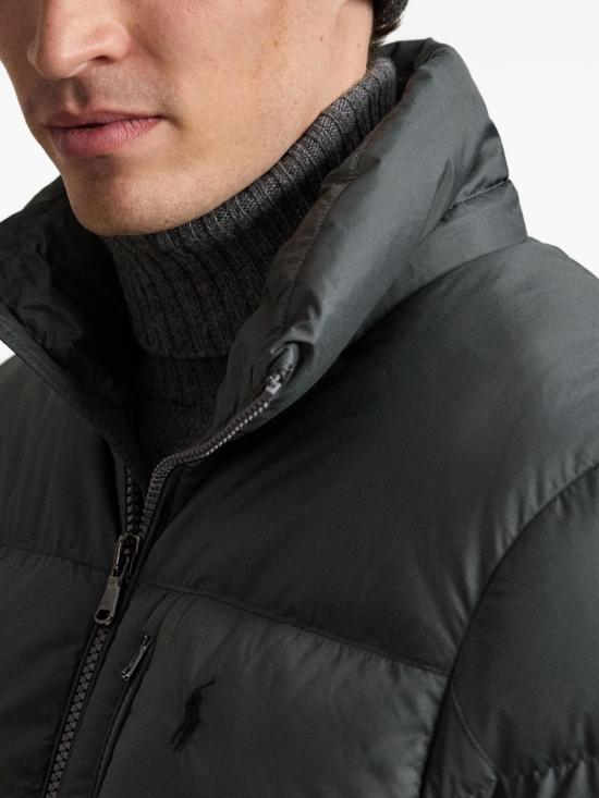 26FW 폴로 랄프로렌 고햄 다운 자켓 710968278 503 GRIGIO - POLO RALPH LAUREN