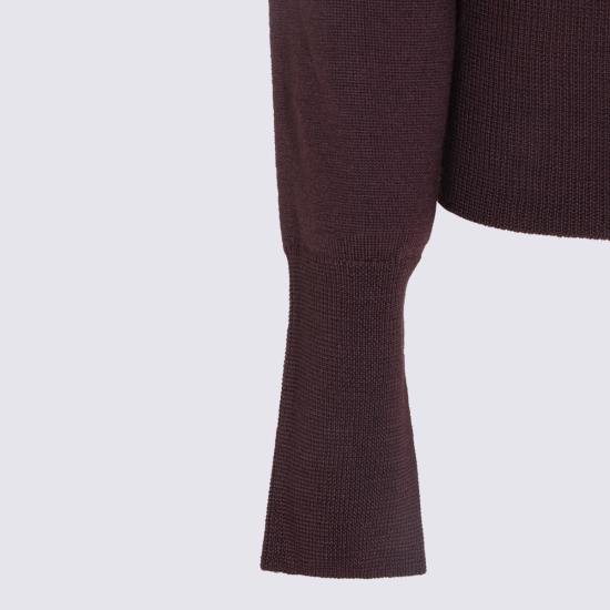 26FW 비비안웨스트우드 BEA 베아 니트 가디건 1803002P Y005ED408 DARK MAHOGANY - VIVIENNE WESTWOOD