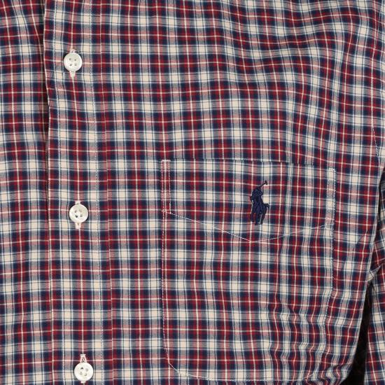 26FW 폴로 랄프로렌 셔츠 710B30146 001 7377 RED CREAM MULTI - POLO RALPH LAUREN