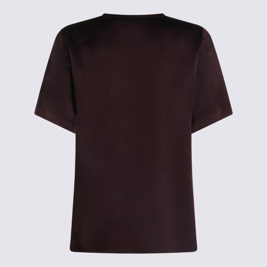 26FW 안토넬리 피렌체 반팔 티셔츠 R2583 355538 Prugna - ANTONELLI FIRENZE