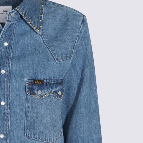 26FW 로이스 셔츠 3457 8089STUDDED DENIM - LOIS