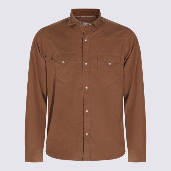 26FW 카날리 셔츠 CSL7066 GM03361501 CAMEL