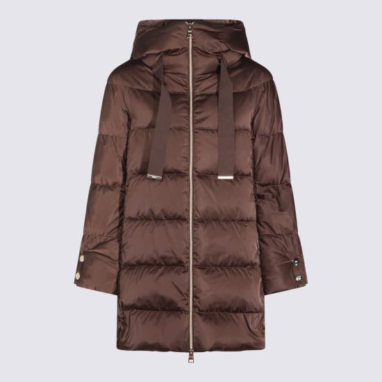 26FW 에르노 새틴 A-셰이프 재킷 PI1304D 12170Z8810 Fondente