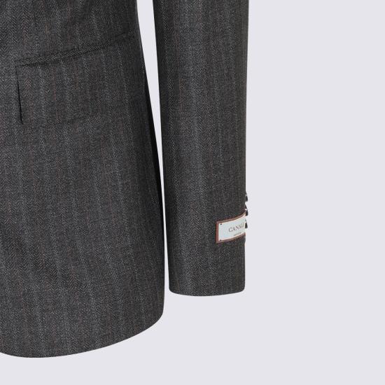 26FW 카날리 수트 세트 1528021 BF06176111 ANTHRACITE - CANALI