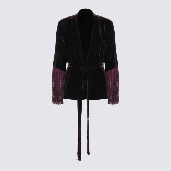 26FW 안토넬리 피렌체 긴팔 티셔츠 R3407 716568 Prugna