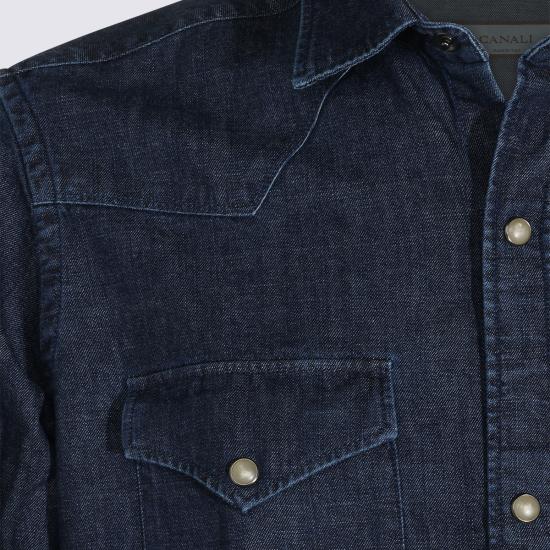 26FW 카날리 셔츠 CSL7066 GJ03843303 DENIM - CANALI