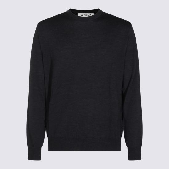 26FW 프리미아타 긴팔 티셔츠 PMG48 ANTHRACITE