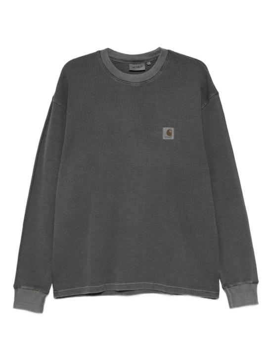 26FW 칼하트 WIP 롱슬리브 비스타 와플 티셔츠 I035304 89GD GREY
