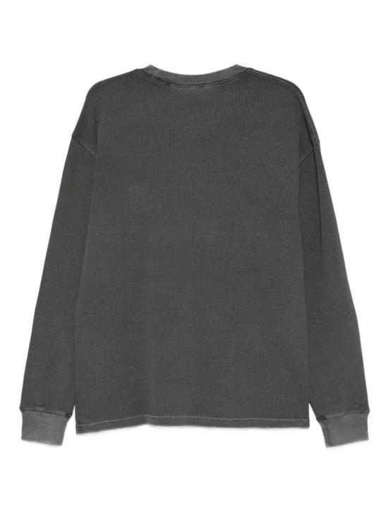 26FW 칼하트 WIP 롱슬리브 비스타 와플 티셔츠 I035304 89GD GREY - CARHARTT WIP