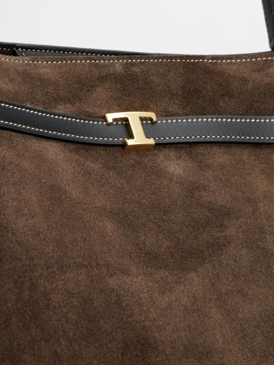 26FW 토즈 토트백 XBWTIMA0300 P3A Brown - TODS