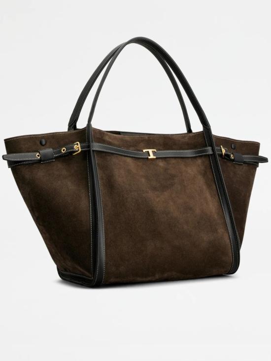 26FW 토즈 토트백 XBWTIMA0300 P3A Brown - TODS