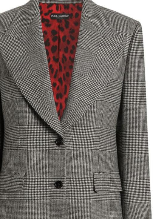 26FW 돌체앤가바나 수트 자켓 F2JCBT FQ2O5S8100 Tartan - DOLCE & GABBANA