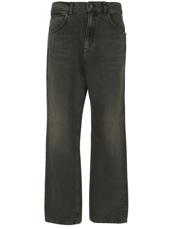 26FW 아미시 데님 팬츠 AMU010 N0943011C0998 Denim black
