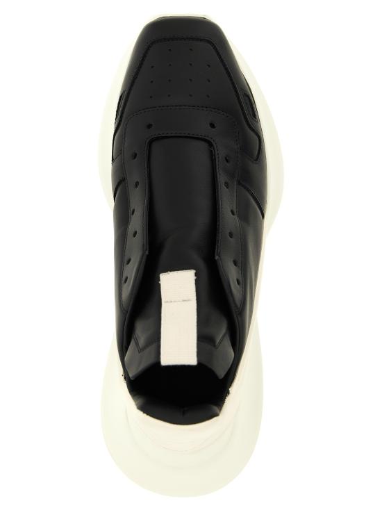26FW 릭 오웬스 스니커즈 RU02F4814LCO911 White Black - RICK OWENS