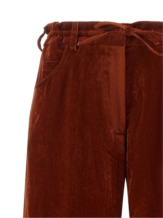 26FW 누드 스트레이트 팬츠 1103W2622253 Red - NUDE