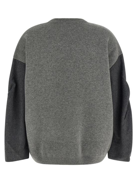 26FW 누드 가디건 1101W2607805 Gray - NUDE