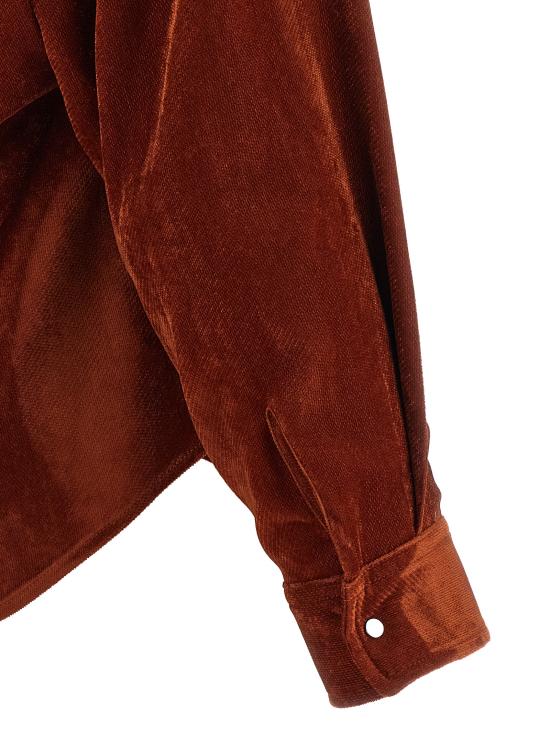 26FW 누드 블라우스 1103W2622153 Red - NUDE