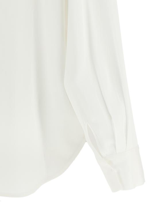 26FW 누드 블라우스 1103W2625101 White - NUDE