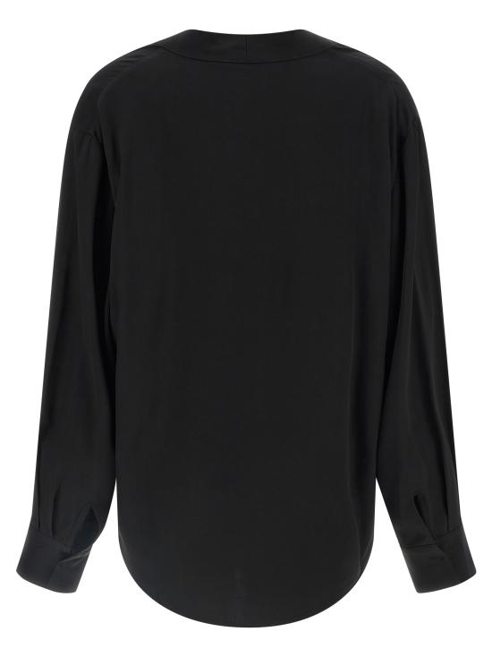 26FW 누드 블라우스 1103W2625109 Black - NUDE