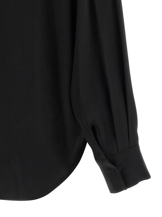 26FW 누드 블라우스 1103W2625109 Black - NUDE