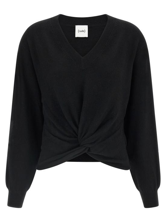 26FW 누드 가디건 1101W2608409 Black