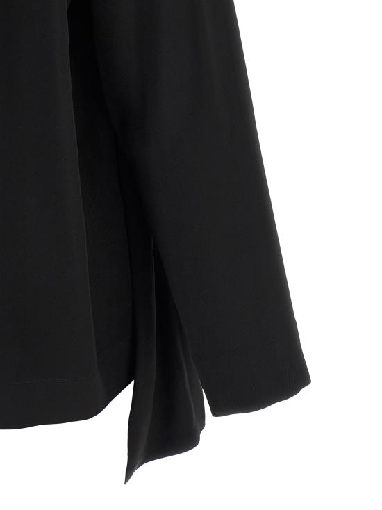 26FW 누드 블라우스 1103W2625009 Black - NUDE