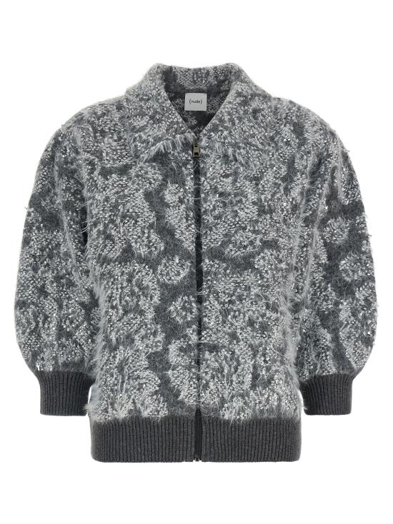 26FW 누드 가디건 1101W2615959 Gray