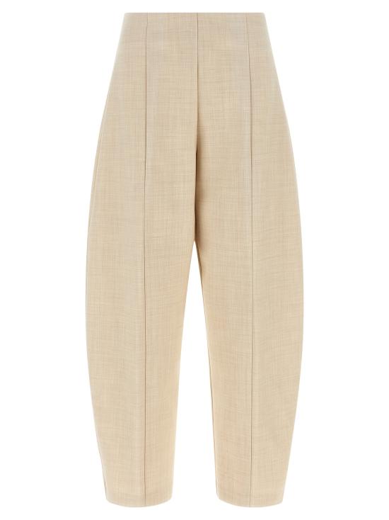 26FW 누드 스트레이트 팬츠 1103W2624501 Beige