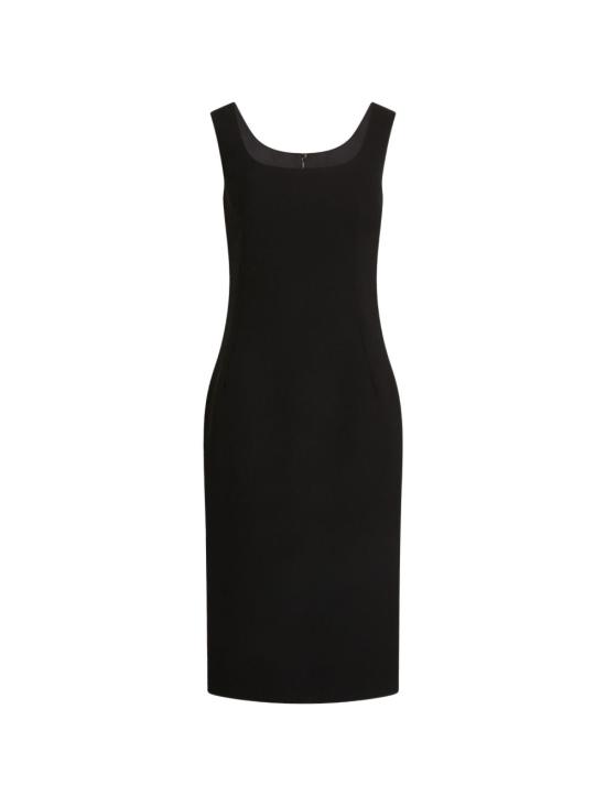 26FW 돌체앤가바나 미디 원피스 F619FT FU2L8N0000 Black