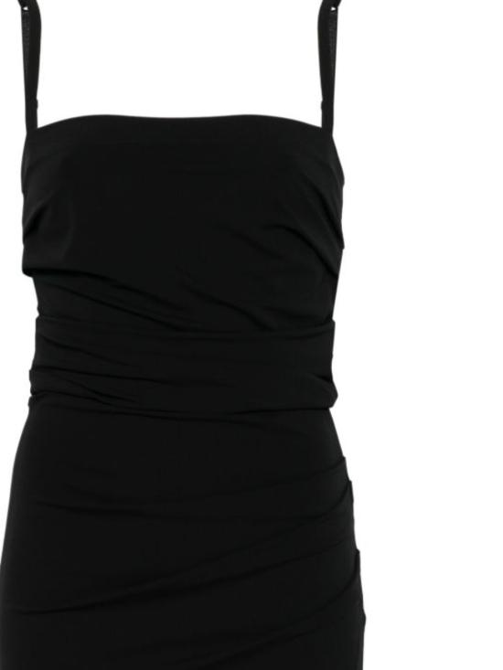26FW 돌체앤가바나 미디 원피스 F6JMHT FUIBFN0000 Black - DOLCE & GABBANA