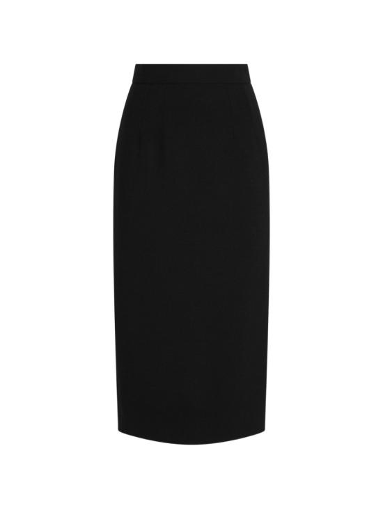 26FW 돌체앤가바나 미디 스커트 F4DEJT FUBCEN0000 Black