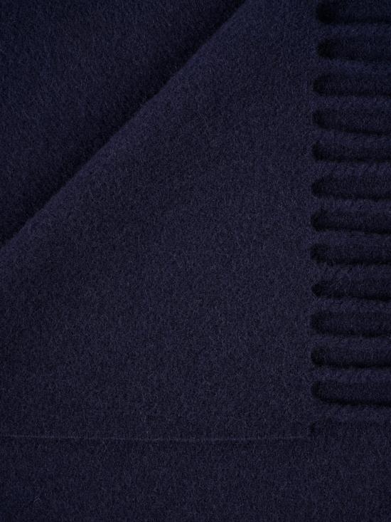 26FW 비비안웨스트우드 자수 로고 머플러 81030007 W00Q7AACK411 DARK BLUE - VIVIENNE WESTWOOD
