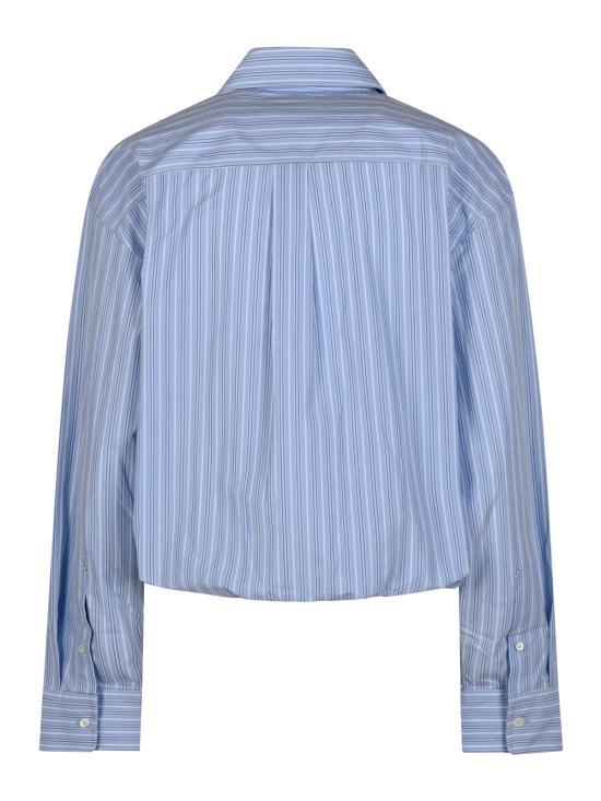 26FW 알렉산더 왕 셔츠 1KC3261056 458B Light Blue Stripe - ALEXANDER WANG