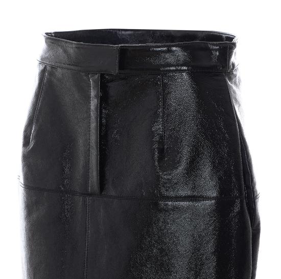 26FW 랑방 미디 스커트 ST02036378 10 Nero - LANVIN