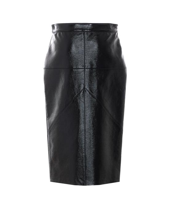 26FW 랑방 미디 스커트 ST02036378 10 Nero - LANVIN