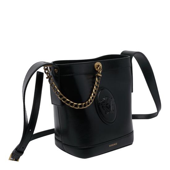 26FW 베르사체 크로스백 1026048 1A191971B55J BLACK - VERSACE
